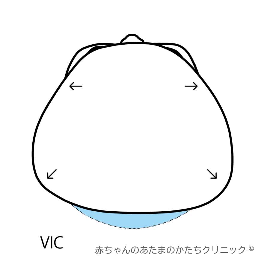 VIC頭上のイラスト